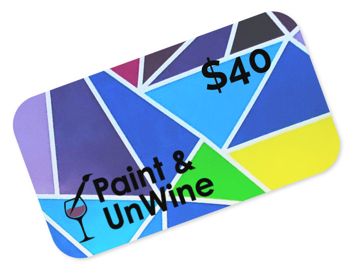 Get a paint gift card for only $40.